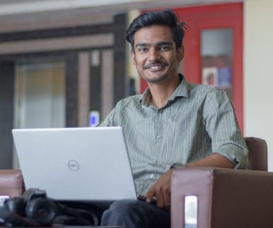 How Localization can Grow Traffic: Image shows an Indian man online