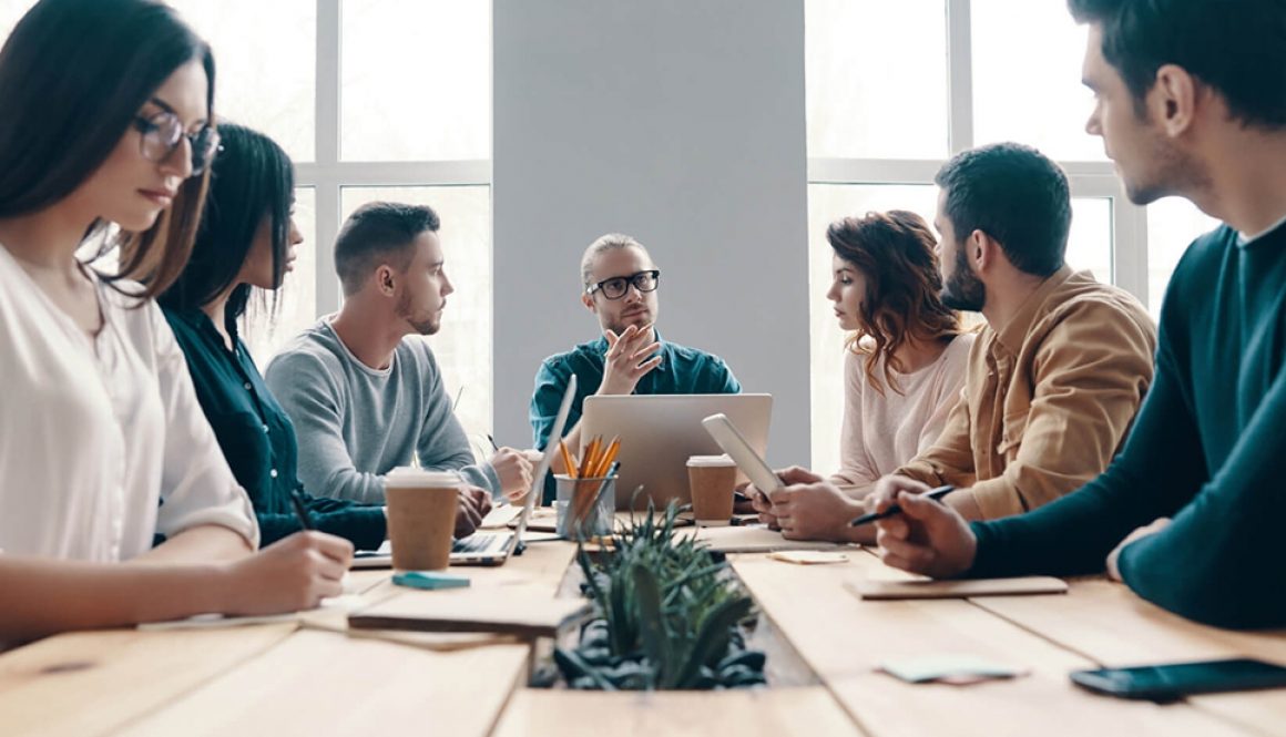 Team meeting, no doubt discussing their brilliant new Translation Management System.