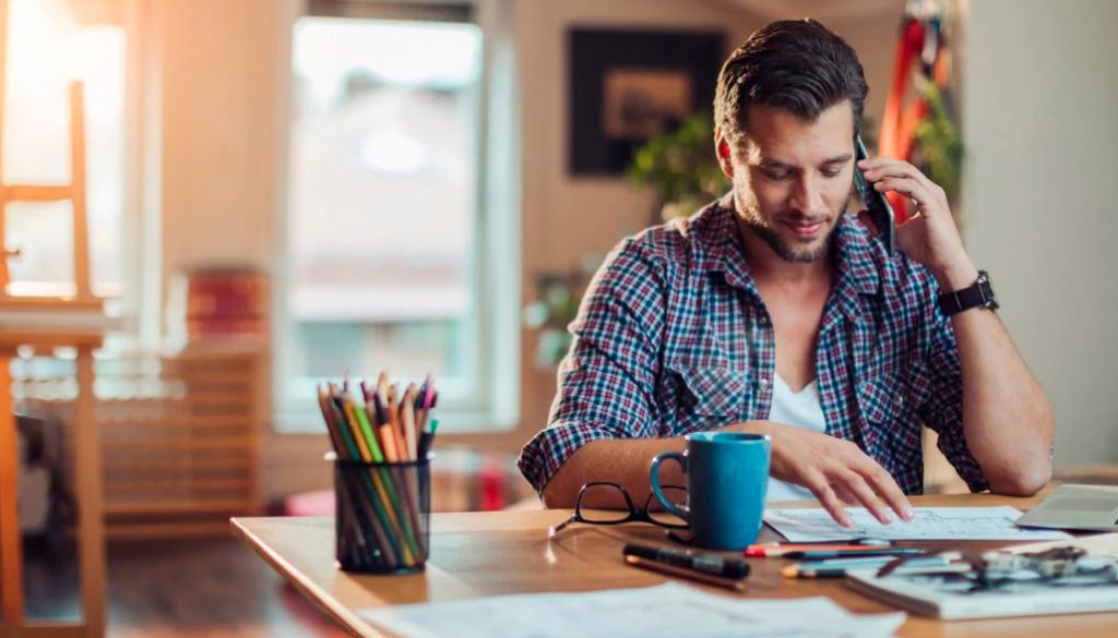 Working from home successfully requires thought.