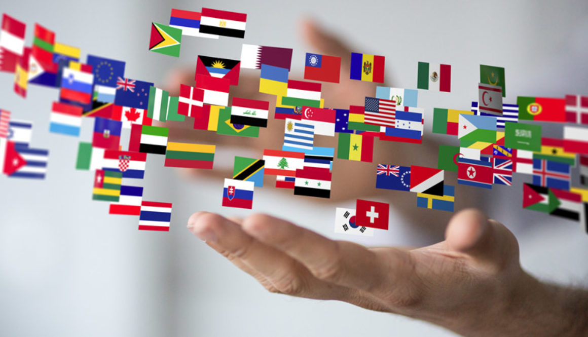 hand flags