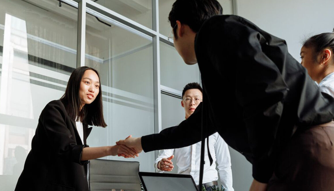 A successful business negotiation