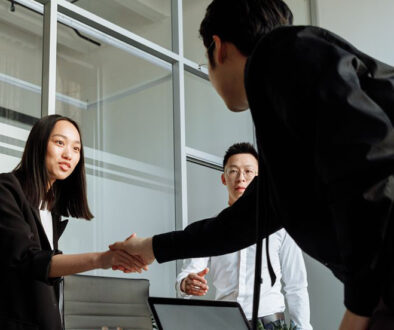 A successful business negotiation