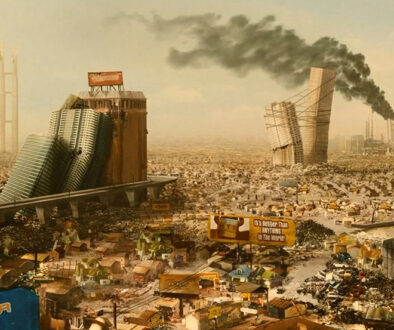 Background from Idiocracy movie, 2006.