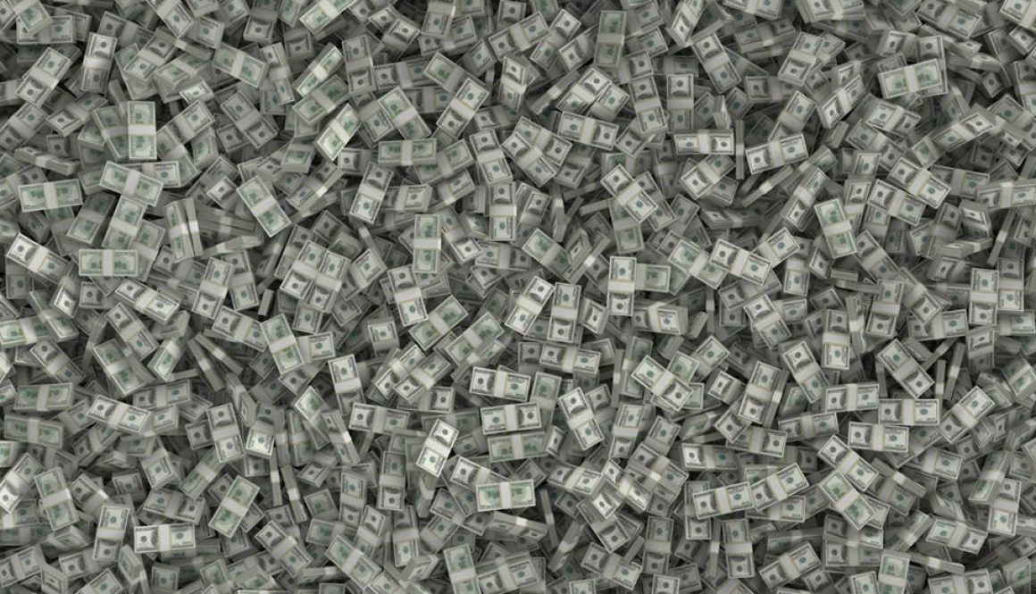 How much is a billion? A photo of money.