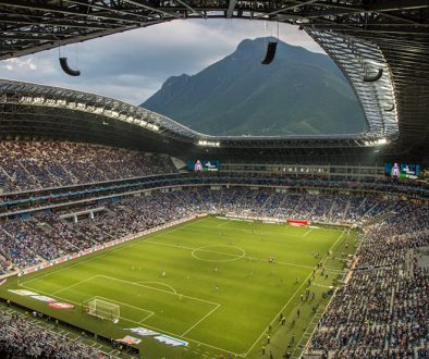 The Role of Translation in the FIFA World Cup. Stadium on Mexico.