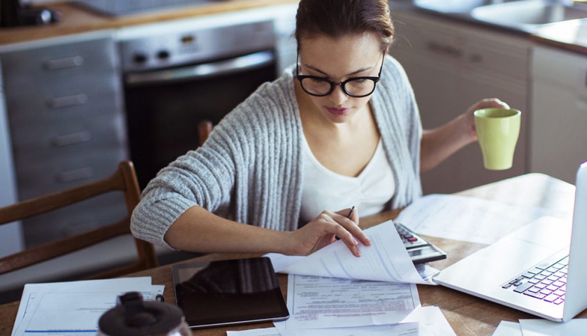 Professional translator at work